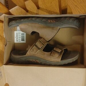 Skechers Reggae Jammin' Sandals, Desert Color, Women's 10